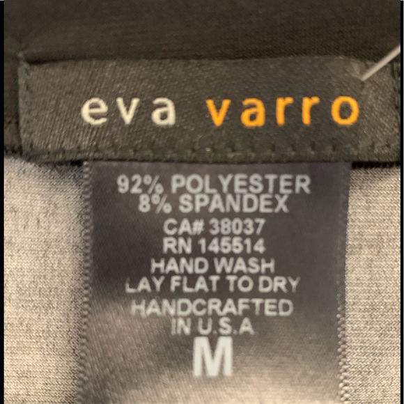 EVA VARRO D-PEEK TUNIC BLACK - Picture 3 of 3